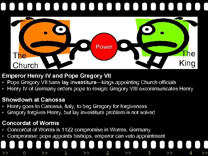 Power The King The Church Emperor Henry IV and Pope Gregory VII • Pope