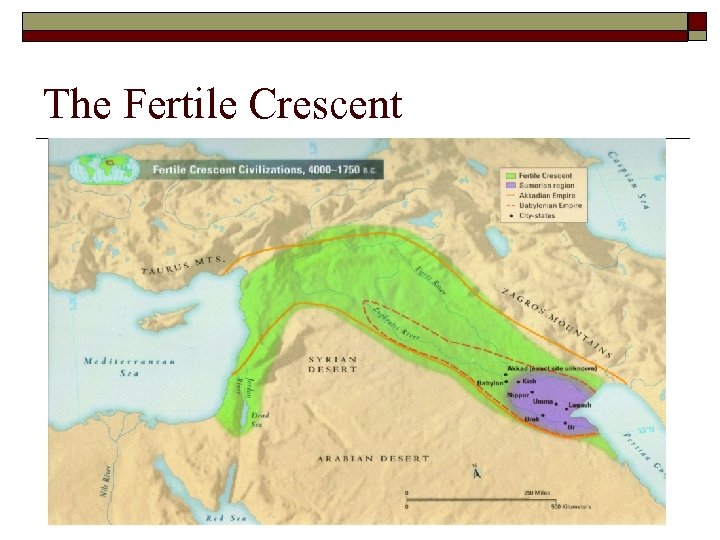 The Fertile Crescent 