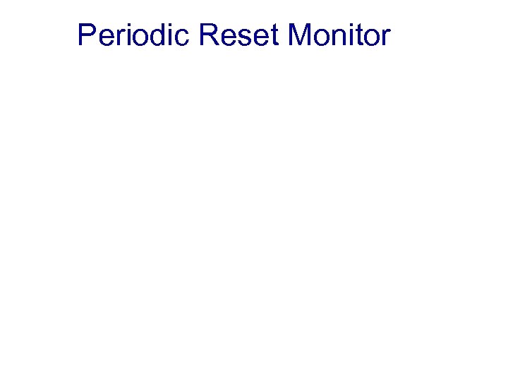 Periodic Reset Monitor 