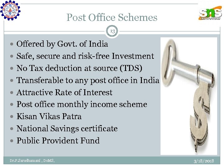 Post Office Schemes 13 Offered by Govt. of India Safe, secure and risk-free Investment