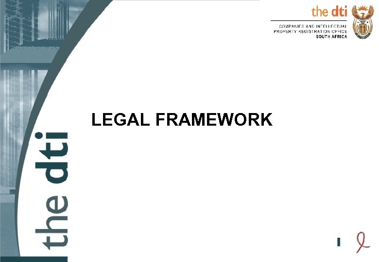 LEGAL FRAMEWORK 