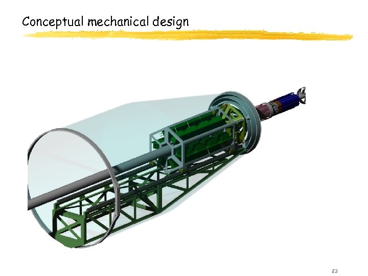 Conceptual mechanical design 23 