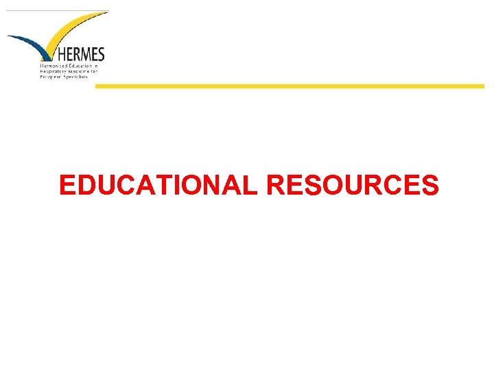 EDUCATIONAL RESOURCES 