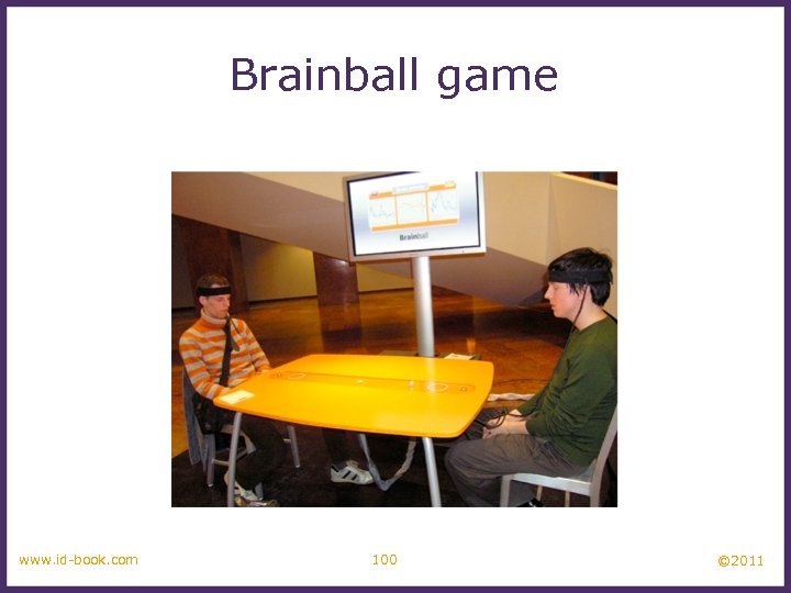 Brainball game www. id-book. com 100 © 2011 