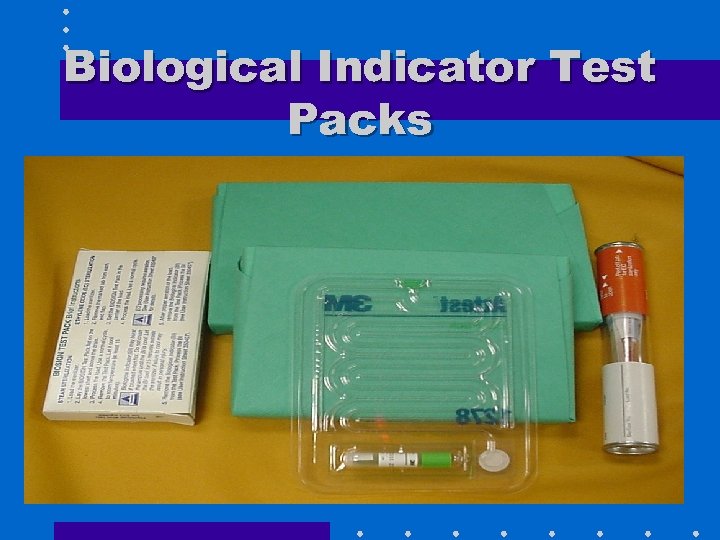 Biological Indicator Test Packs 