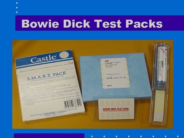 Bowie Dick Test Packs 