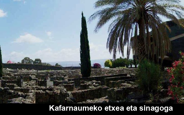 Kafarnaumeko etxea eta sinagoga 