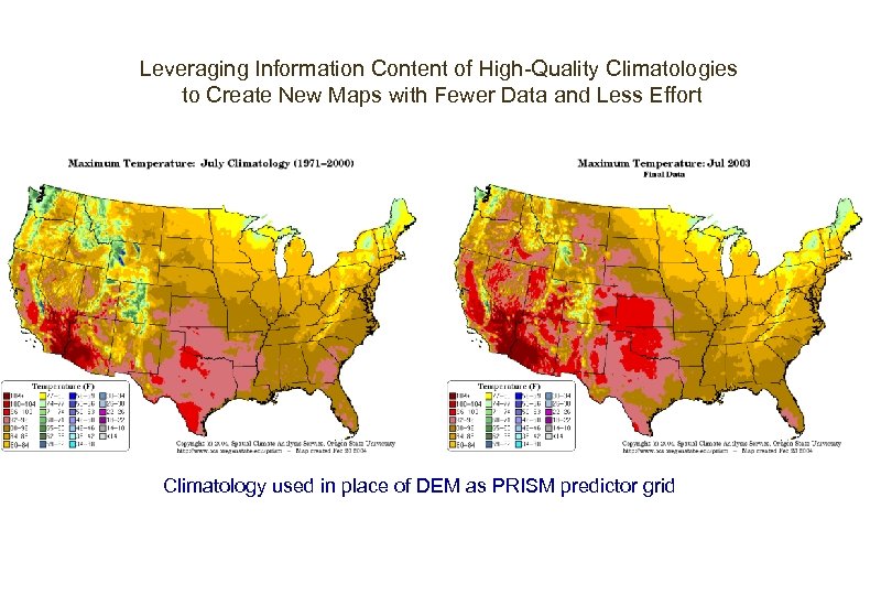 Oregon Annual Precipitation Leveraging Information Content of High-Quality Climatologies to Create New Maps with