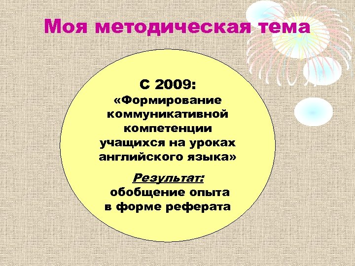 Информационная карта учителя английского языка на 1 категорию