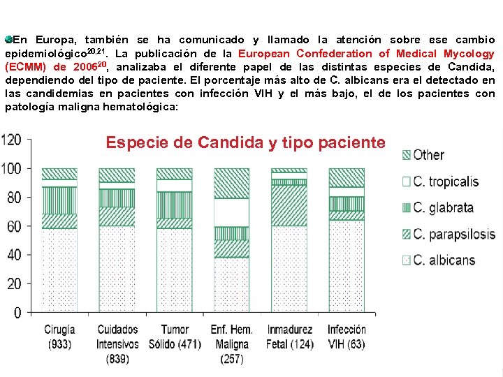 En Europa, también se ha comunicado y llamado la atención sobre ese cambio epidemiológico