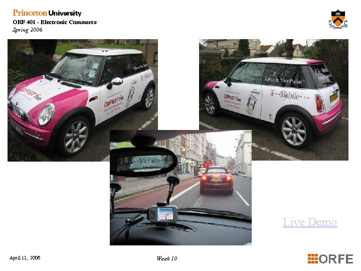 ORF 401 - Electronic Commerce Spring 2006 In November ‘ 04 1 st to