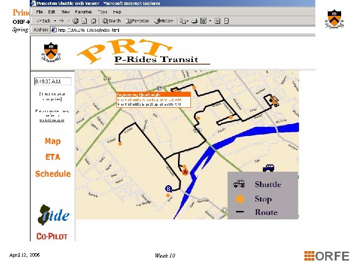 ORF 401 - Electronic Commerce Spring 2006 April 12, 2006 Week 10 