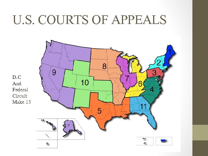 U. S. COURTS OF APPEALS D. C And Federal Circuit Make 13 