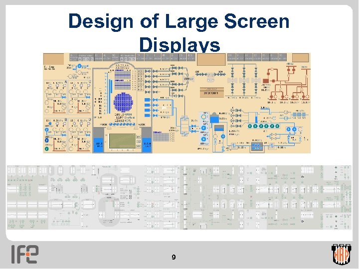 Design of Large Screen Displays 9 