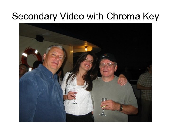 Secondary Video with Chroma Key 