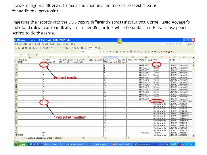 It also recognizes different formats and channels the records to specific paths for additional