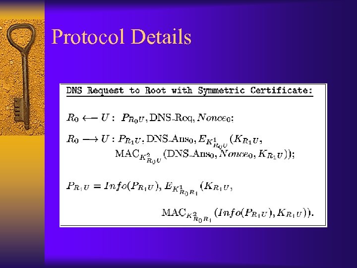 Protocol Details 