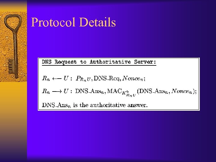 Protocol Details 