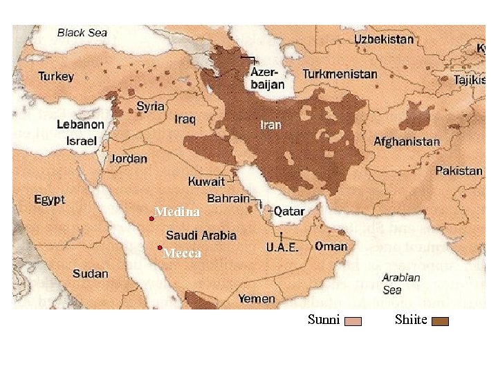 Medina Mecca Sunni Shiite 
