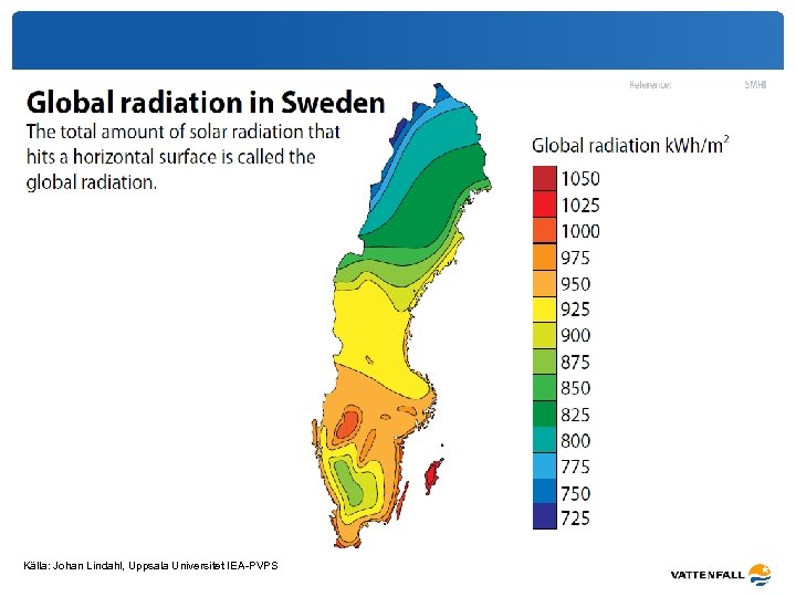 Källa: Johan Lindahl, Uppsala Universitet IEA-PVPS 