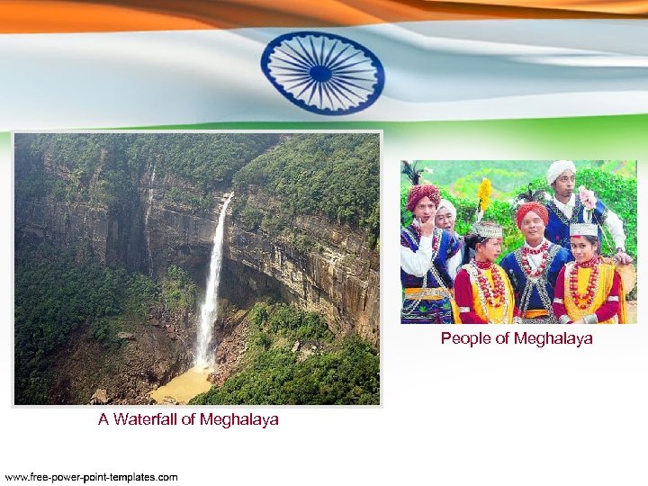 People of Meghalaya A Waterfall of Meghalaya 