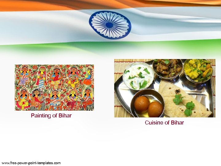 Painting of Bihar Cuisine of Bihar 