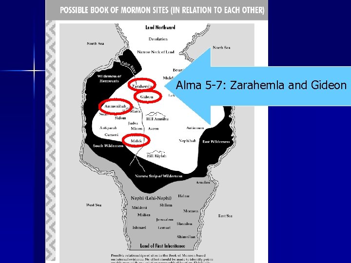 Alma 5 -7: Zarahemla and Gideon 