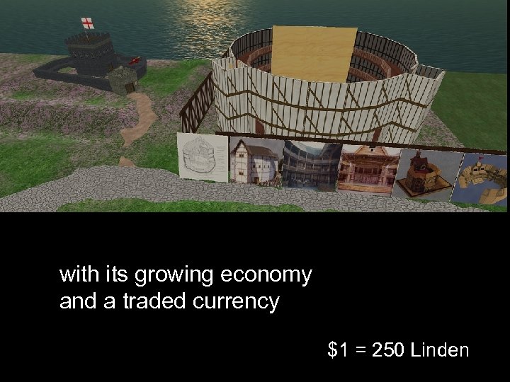 with its growing economy and a traded currency $1 = 250 Linden 