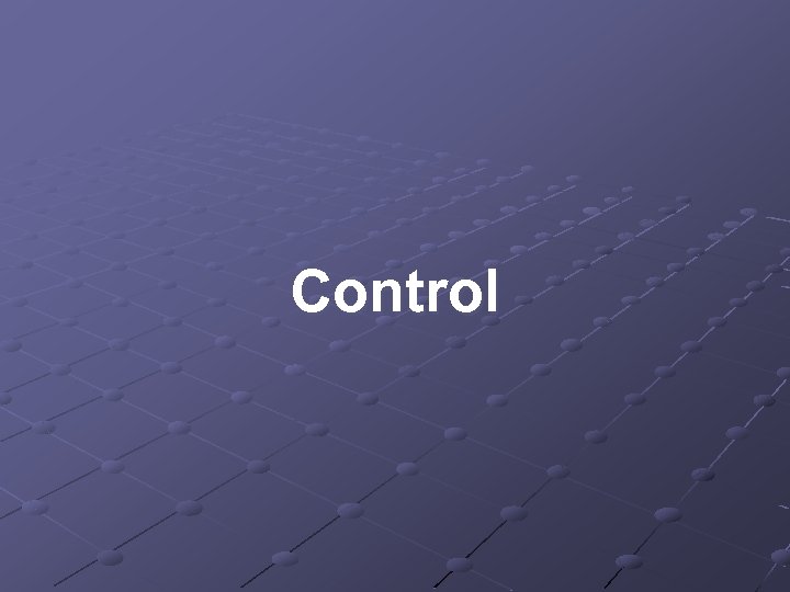 Control 