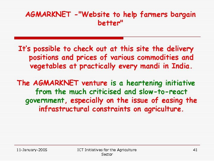 AGMARKNET -