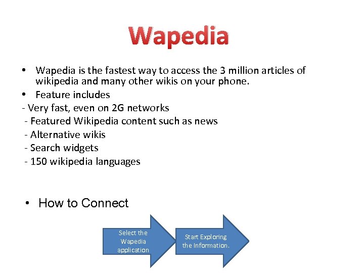 Wapedia • Wapedia is the fastest way to access the 3 million articles of
