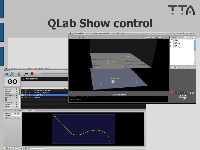 QLab Show control • 