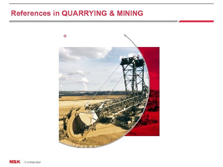 References in QUARRYING & MINING Confidential 