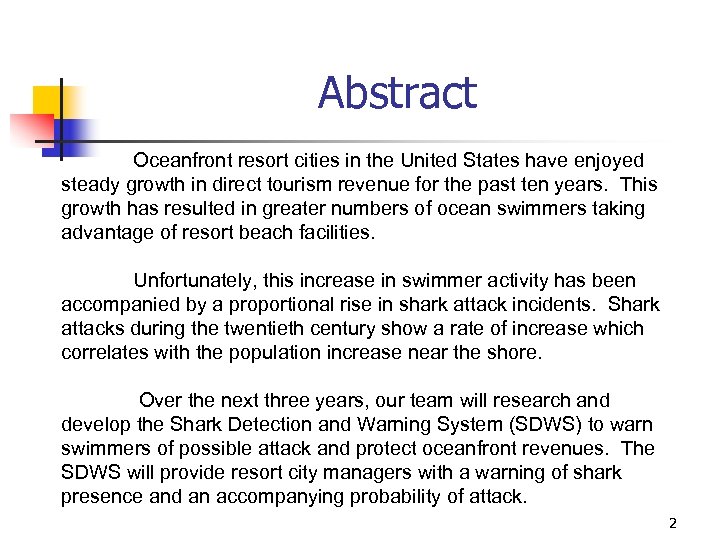 Abstract Oceanfront resort cities in the United States have enjoyed steady growth in direct