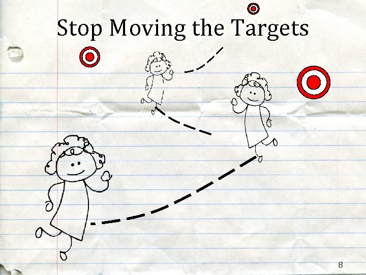 Stop Moving the Targets 8 