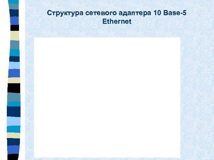 Структура сетевого адаптера 10 Base-5 Ethernet 