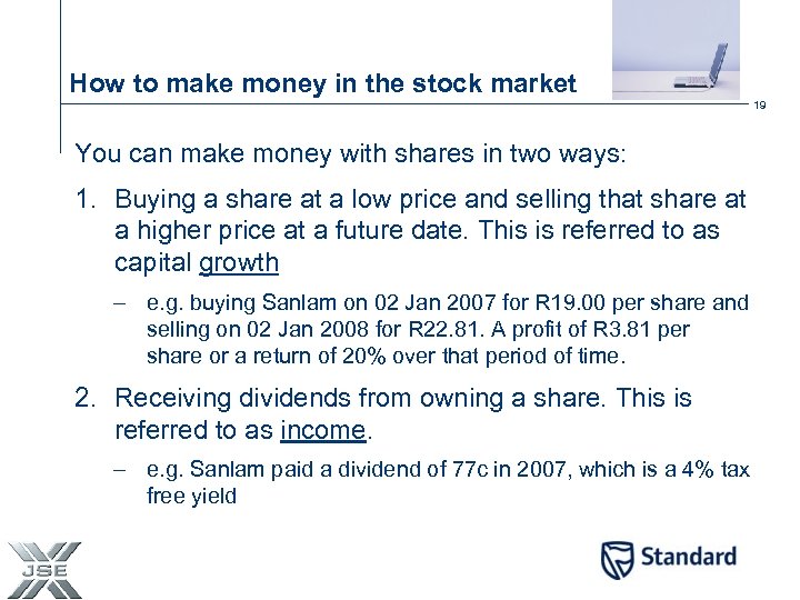 How to make money in the stock market 19 You can make money with