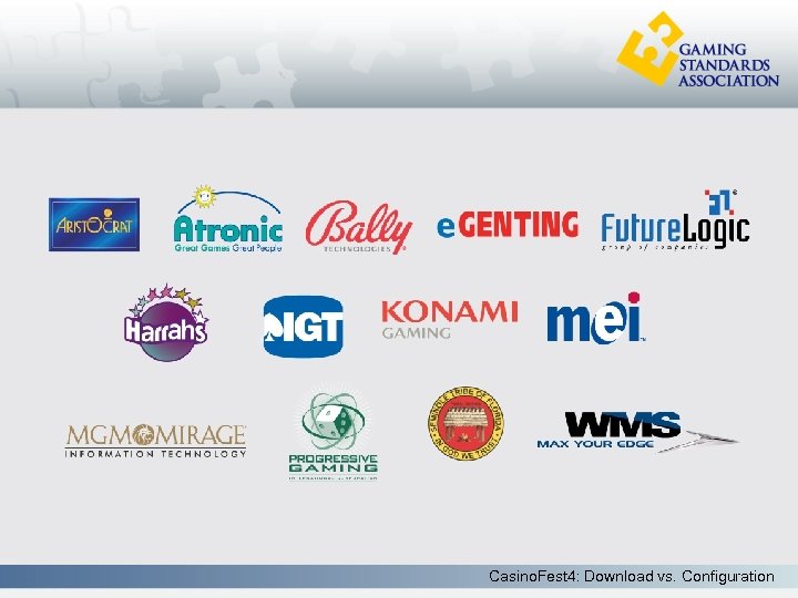 Casino. Fest 4: Download vs. Configuration 
