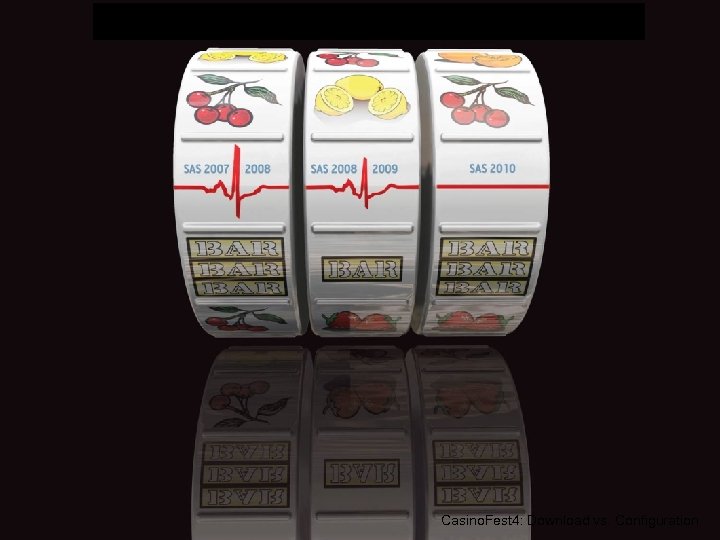 Casino. Fest 4: Download vs. Configuration 