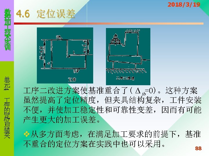 数 控 加 技 术 实 训 4 单 元 件 的 定 位