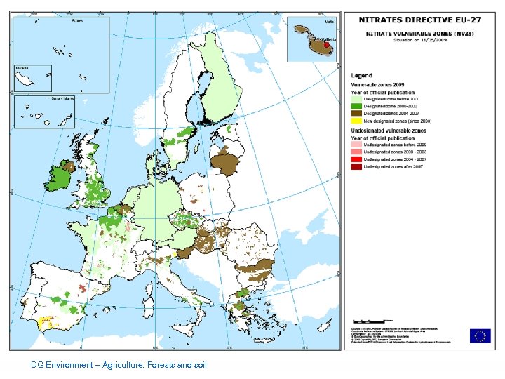 DG Environment – Agriculture, Forests and soil 