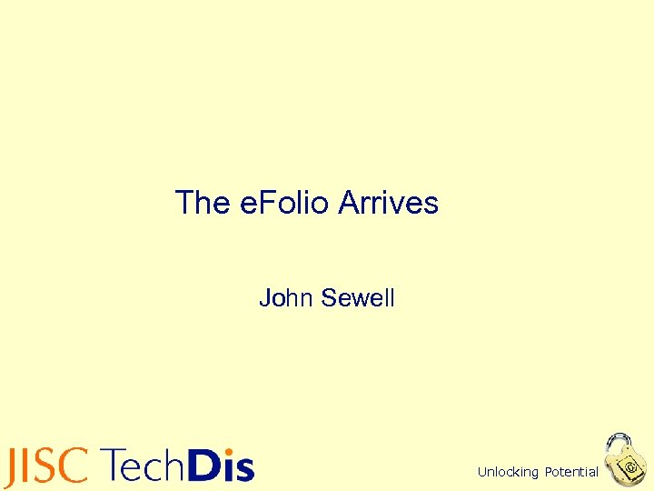 The e. Folio Arrives John Sewell Unlocking Potential 