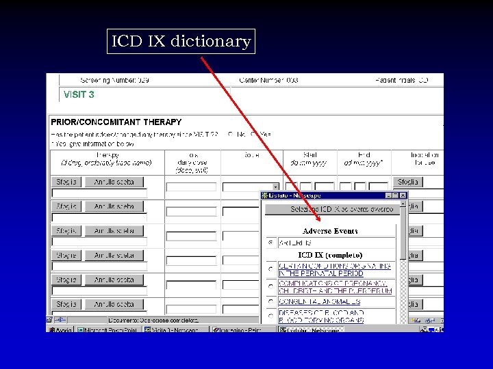 ICD IX dictionary 