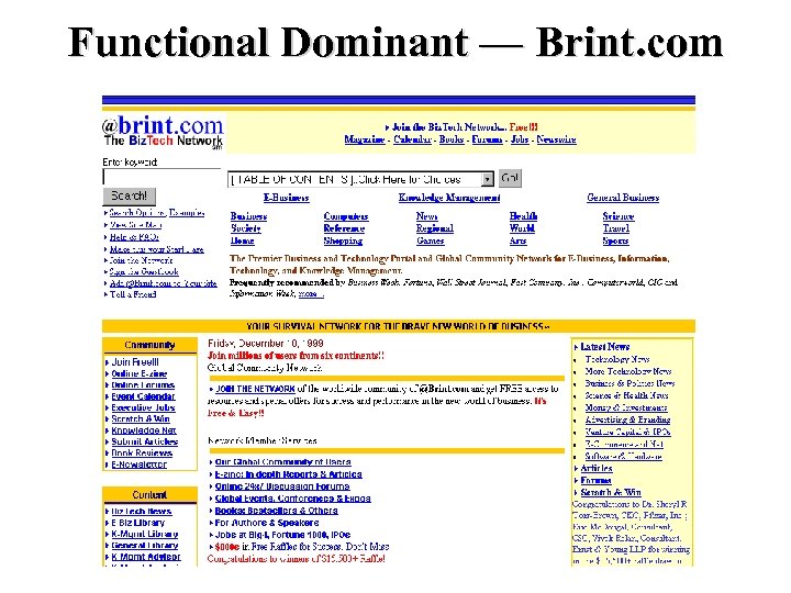 Functional Dominant — Brint. com 