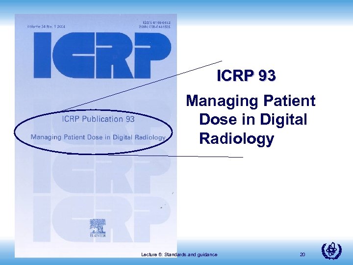 ICRP 93 Managing Patient Dose in Digital Radiology Radiation Protection in Cardiology Lecture 6: