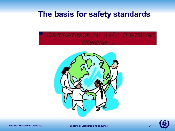 The basis for safety standards Radiation Protection in Cardiology Lecture 6: Standards and guidance