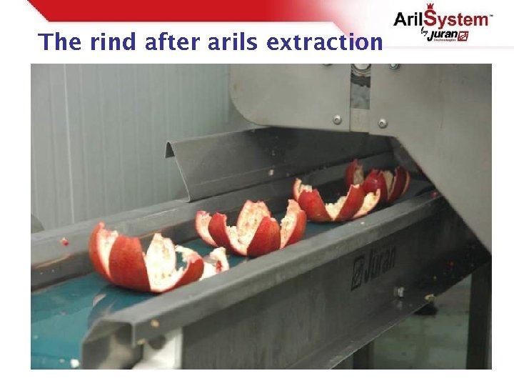 The rind after arils extraction 