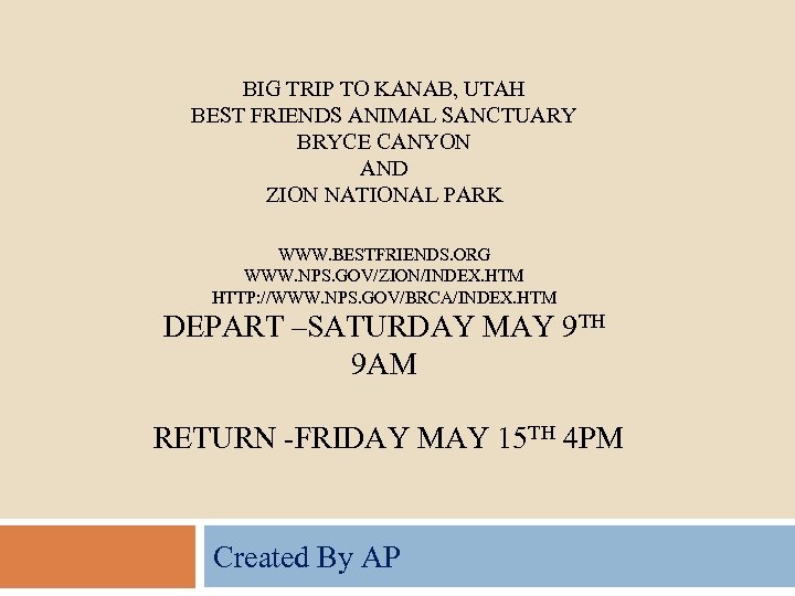 BIG TRIP TO KANAB, UTAH BEST FRIENDS ANIMAL SANCTUARY BRYCE CANYON AND ZION NATIONAL