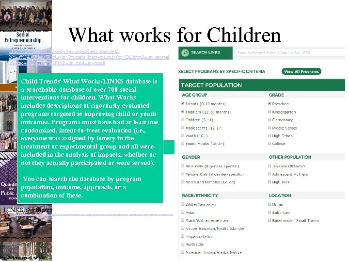 rship/Arthur-C-Brooks/e/9780132330763 http: //enitiative. syr. edu/e. Team. html What works for Children http: //www. childtrends.