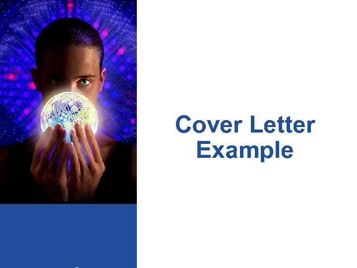 Cover Letter Example 